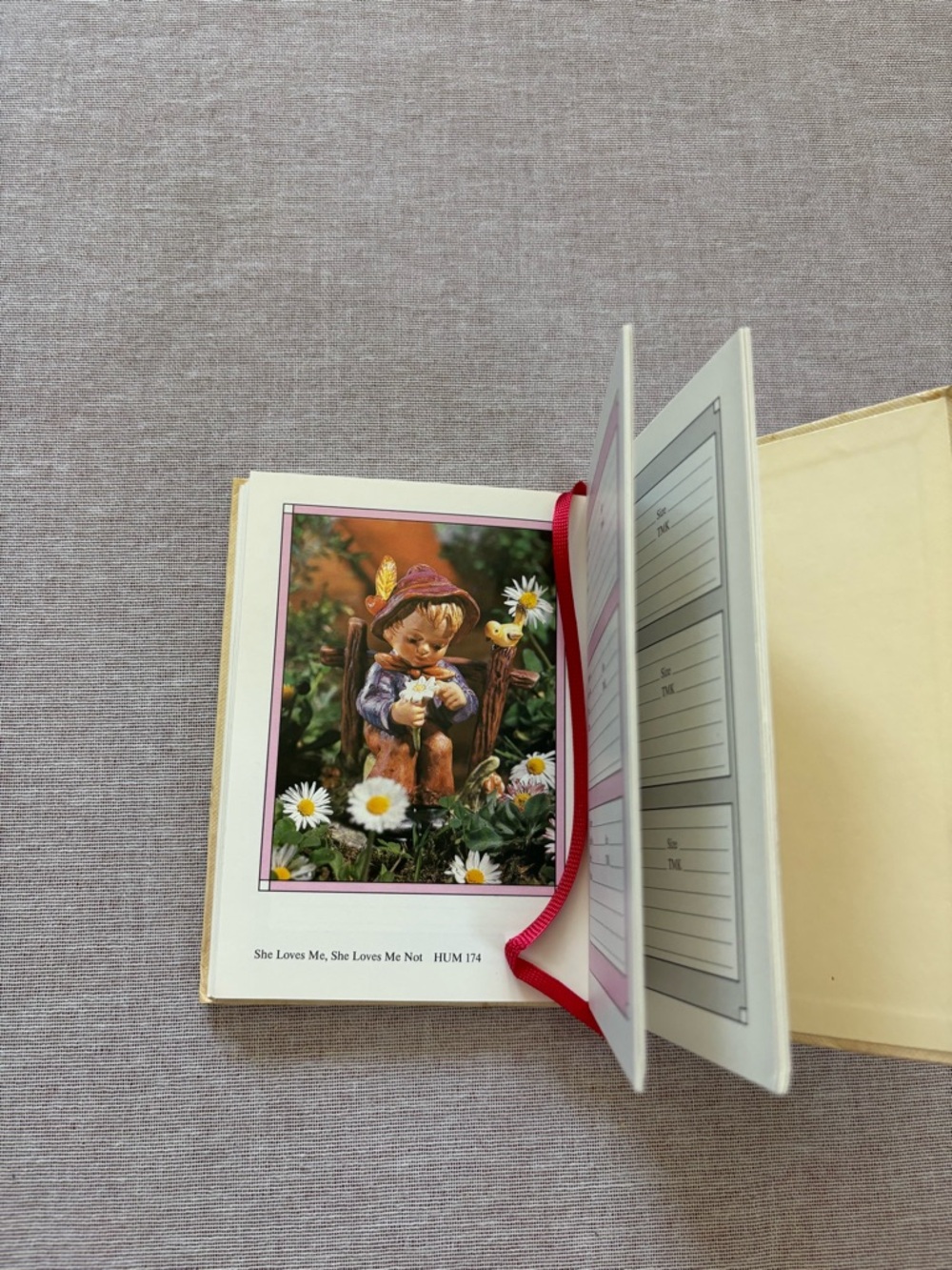 Goebel Cream and Red Collectors Registry Book - Picture 5 of 13